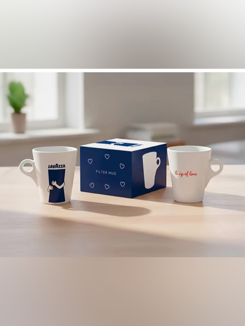 New Lavazza Amore filter Mug limited addition